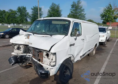 1990 Dodge Ram Van B350 из США, поврежденный, VIN 2B7KB31ZXLK773322